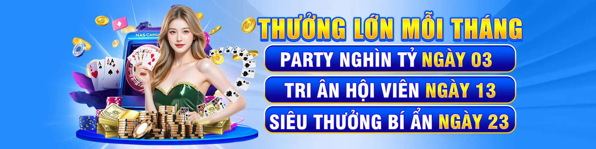 Các chương trình khuyến mãi độc quyền tại sutbong123 nổ hũ
